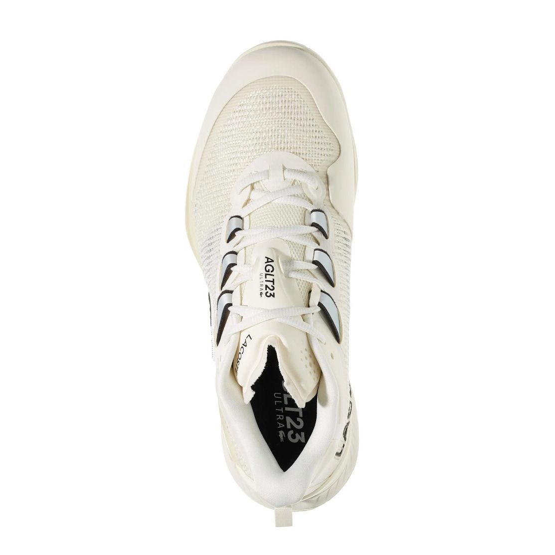 Lacoste AG-LT23 Ultra Mens All Court Tennis Shoe (Off White)