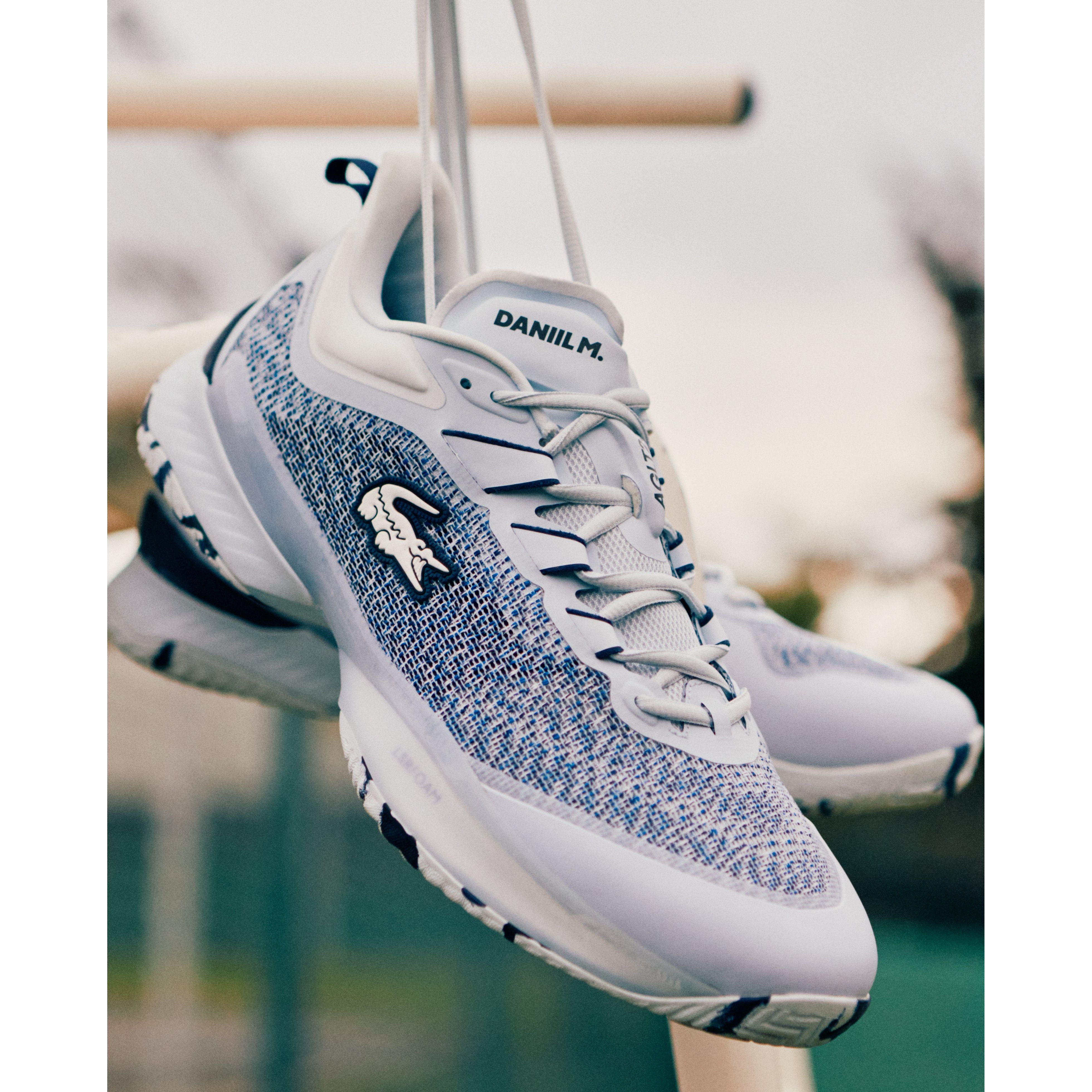 Lacoste AG-LT23 Ultra MC 125 Daniil Medvedev Mens Tennis Shoe (Blue/Navy)