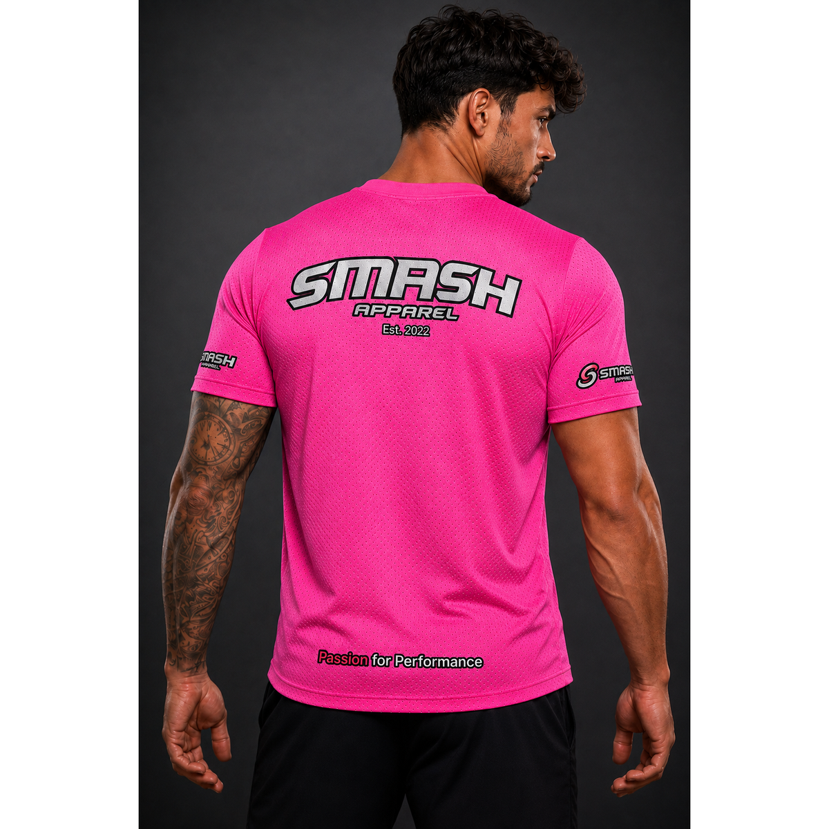Mens Smash Apparel Traning/Gym Shirt