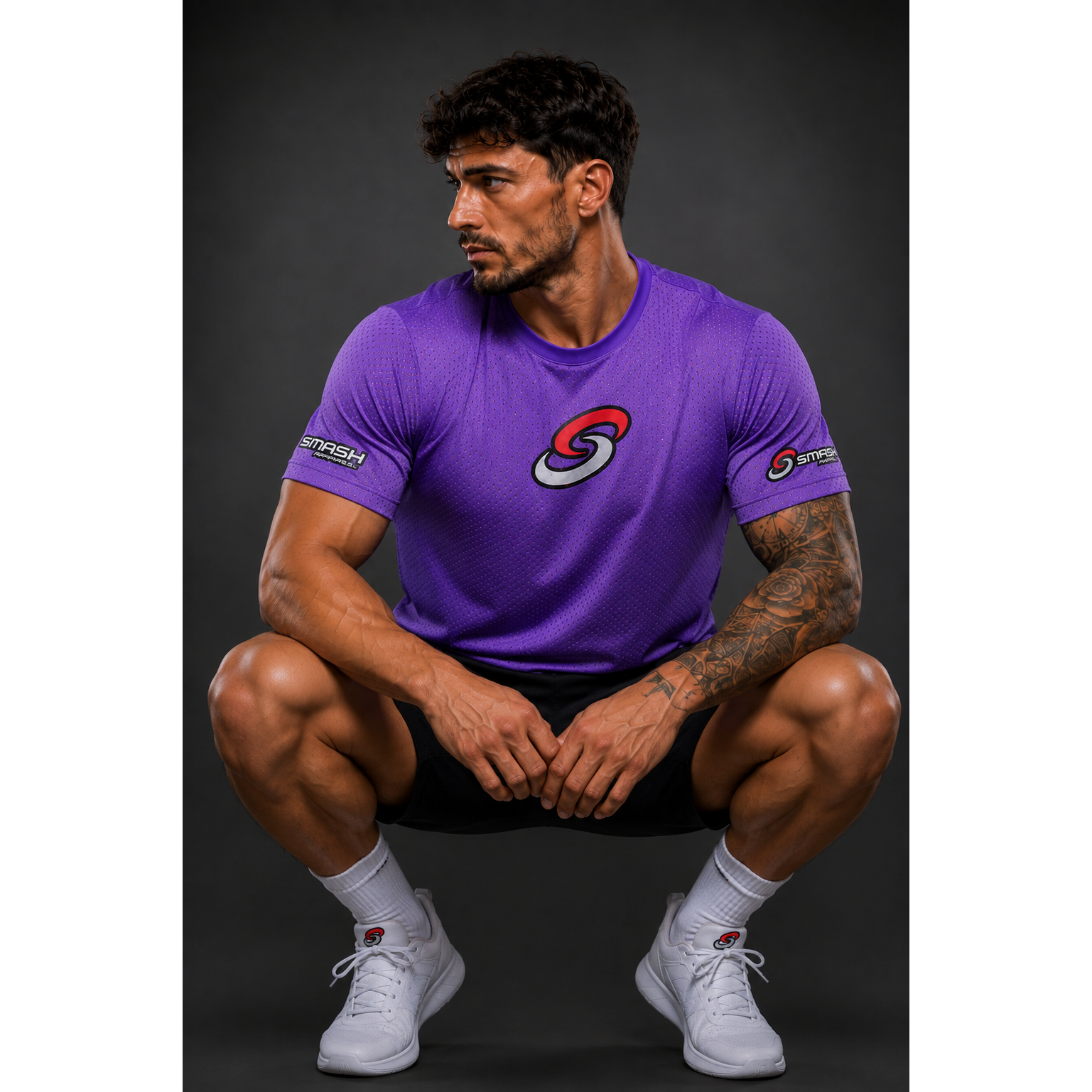 Mens Smash Apparel Traning/Gym Shirt