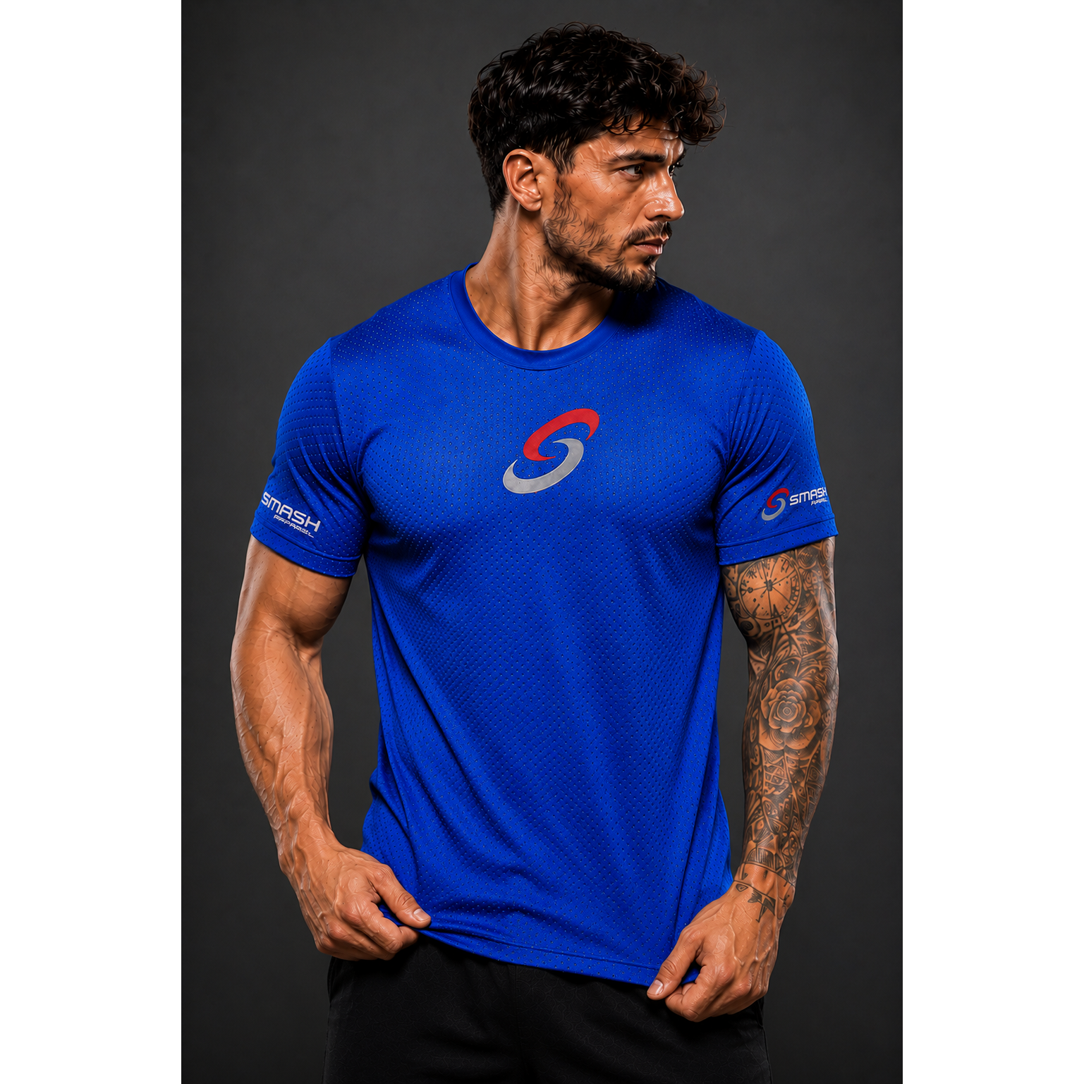 Mens Smash Apparel Traning/Gym Shirt