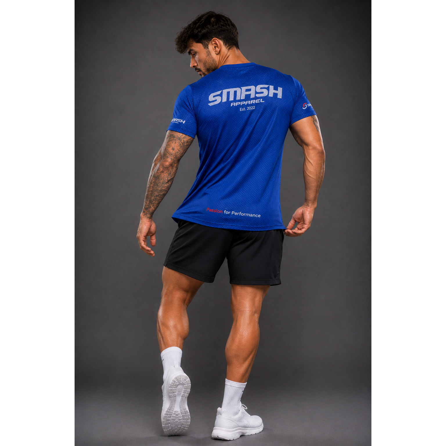 Mens Smash Apparel Traning/Gym Shirt