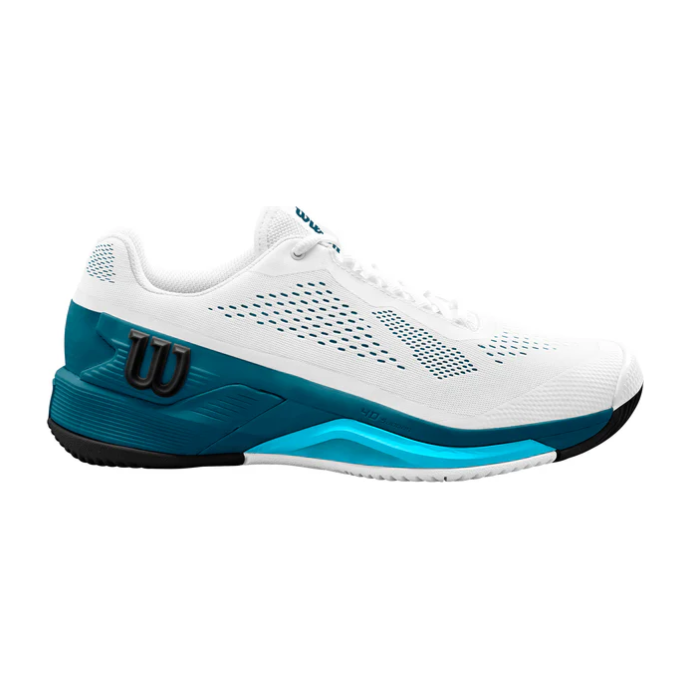 Wilson Rush Pro 4.0 All Court White Blue Coral Racquet World