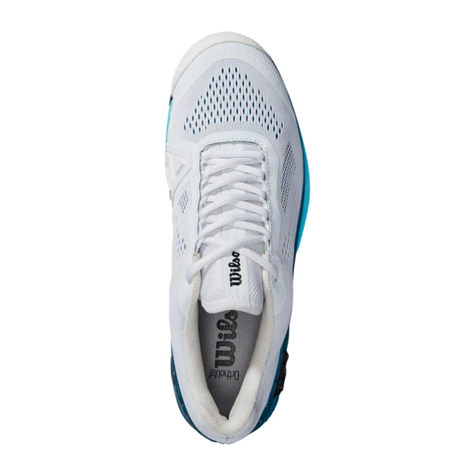 Wilson Rush Pro 4.0 - All Court (White/Blue Coral)