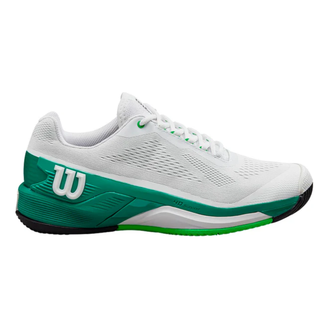Wilson Rush Pro 4.0 - All Court (White/Bosphorus/Green)