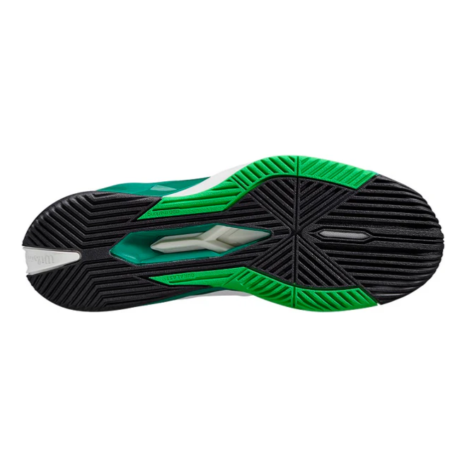 Wilson Rush Pro 4.0 - All Court (White/Bosphorus/Green)