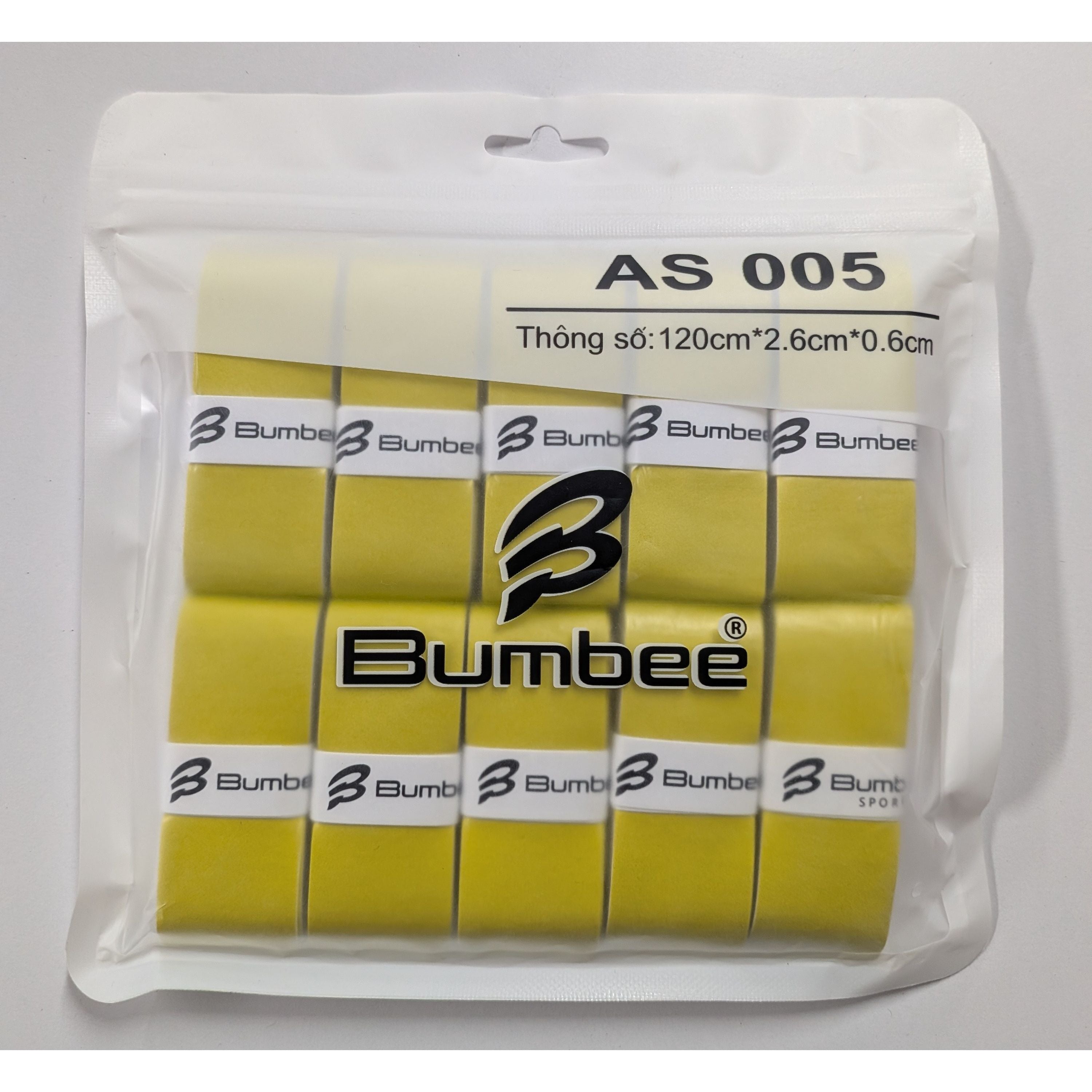 Sypik Premium Picklball Overgrip - Yellow