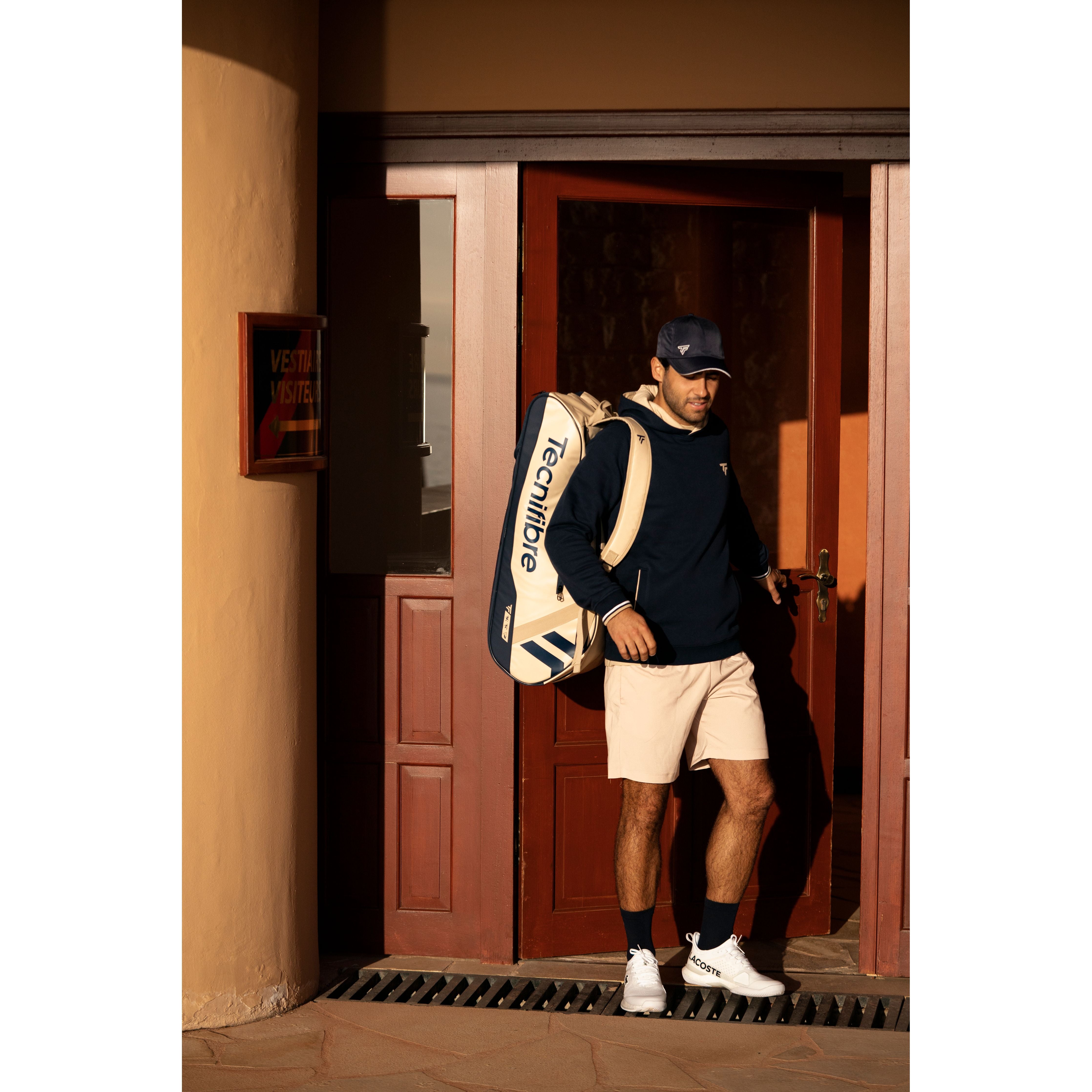 2025 Tecnifibre Tour Endurance (Sand/Navy) 6 Racquet Bag