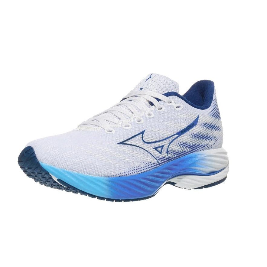 Mizuno Wave Rider 28 Mens (White/Estate Blue)