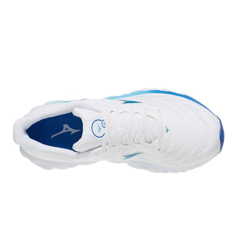 Mizuno Wave Sky 7 Ladies (White/Laser Blue)