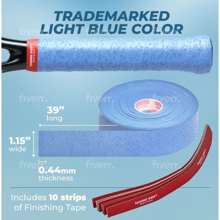 Tourna Grip - Dry Feel XL (Light Blue) 3 Pack