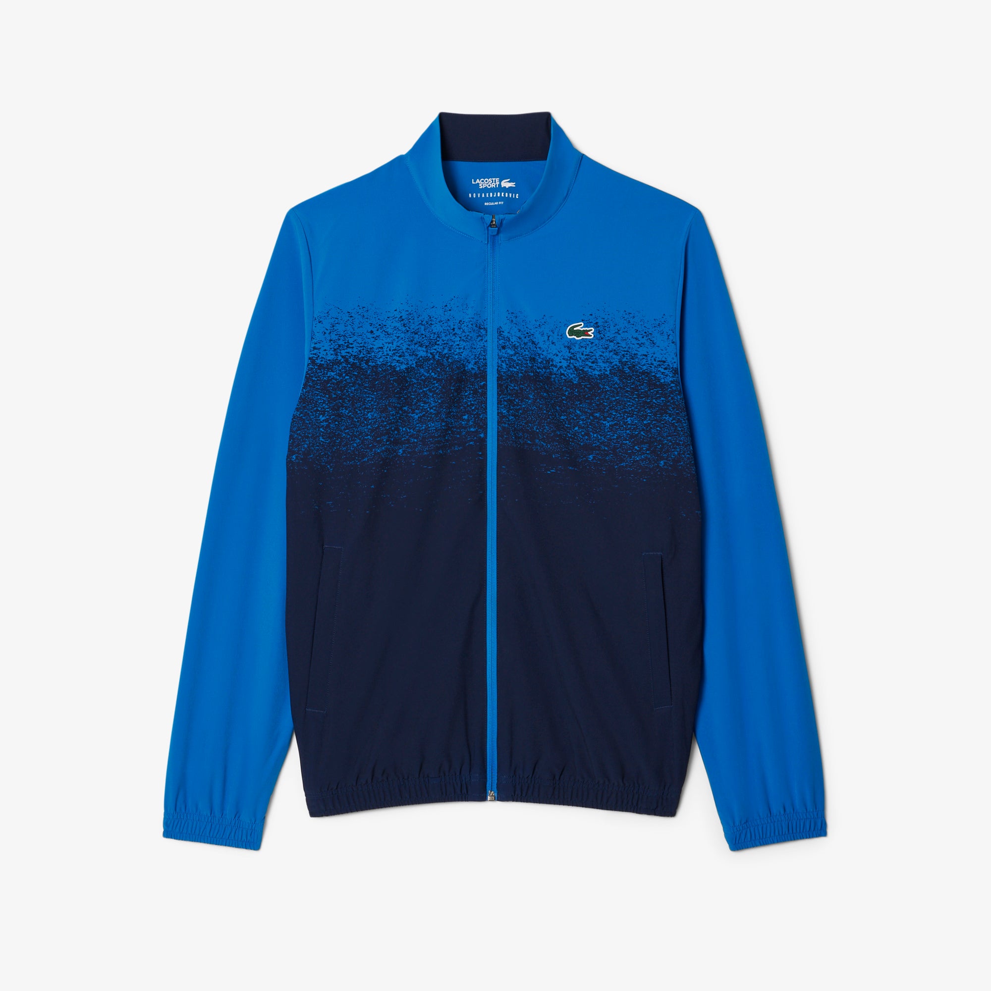 2025 Lacoste Novak Djokovic Tracksuit (Blue/Navy Blue)