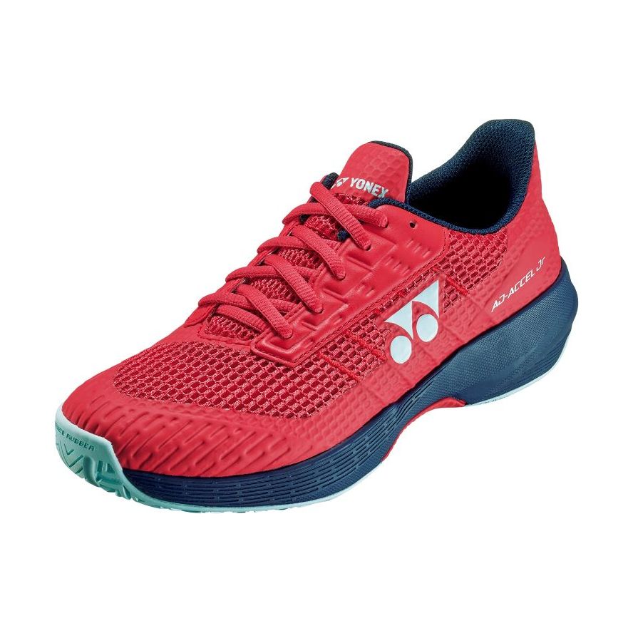 2025 Yonex Ad-Accel JNR Tennis Shoe - AC (Sunset Red)