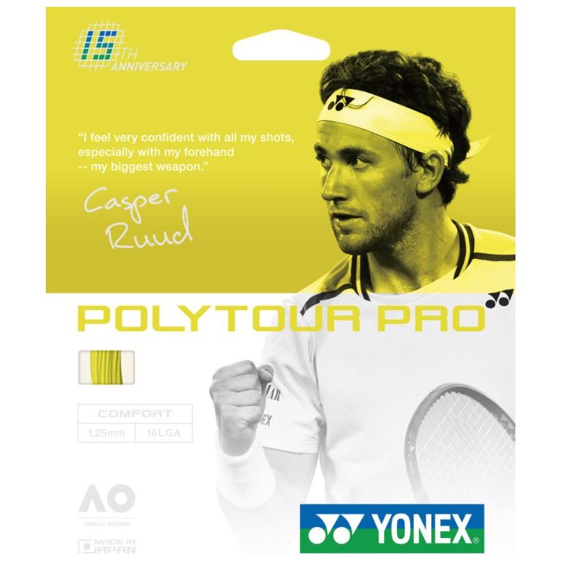 Yonex Poly Tour Pro 15 Year Anniversary String Set - 16L/1.25
