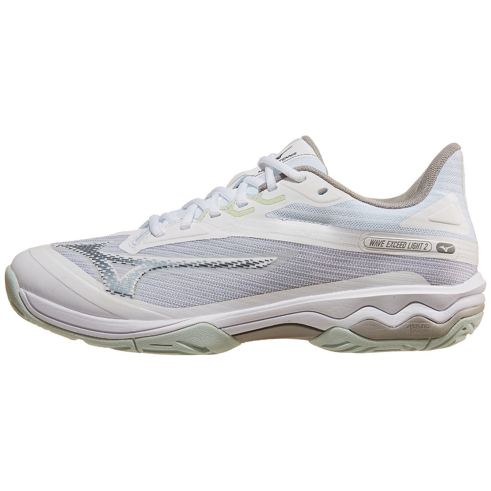 Mizuno Wave Exceed Light 2 Womens - All Court (White/Grey)