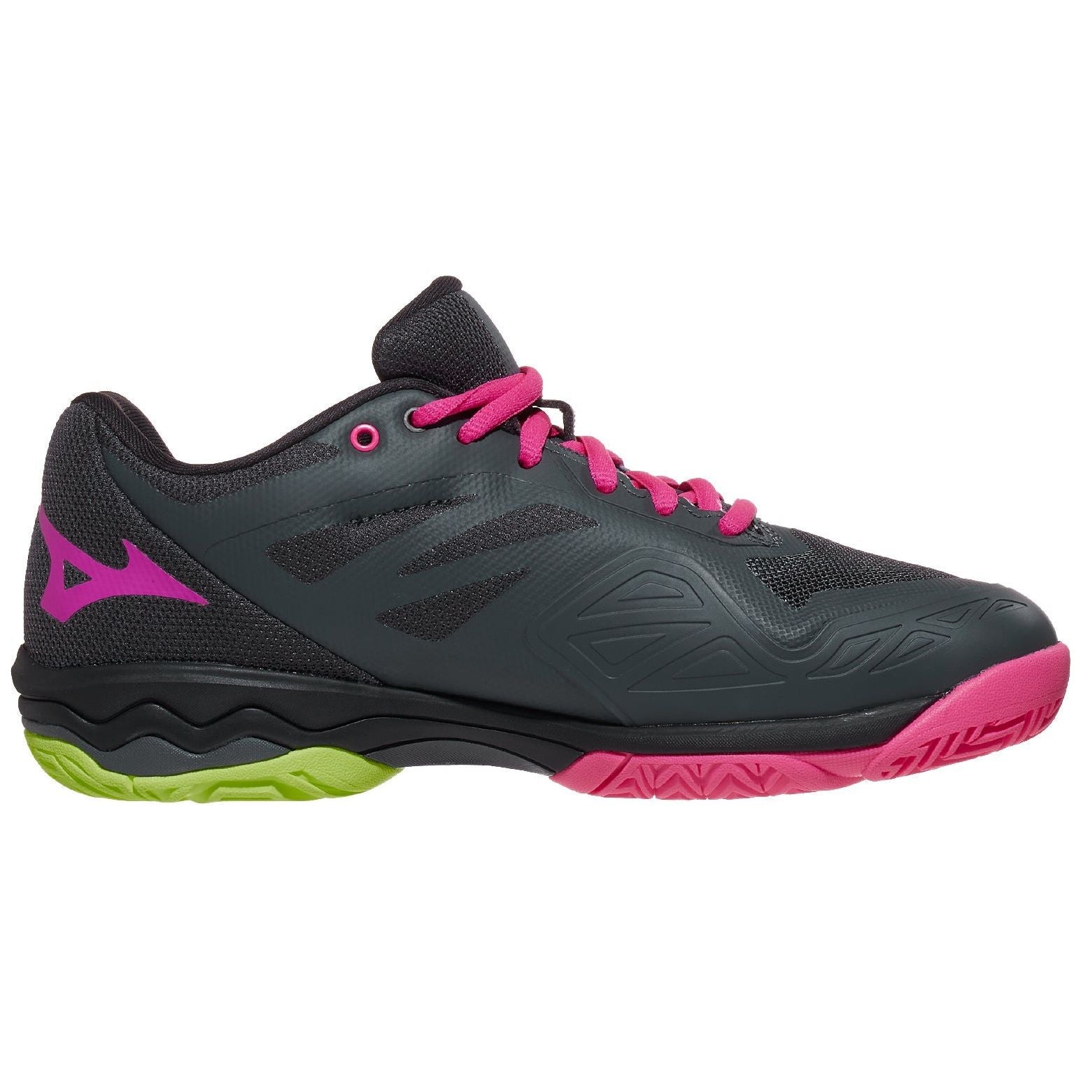 Mizuno Wave Exceed Light Womens - All Court (Black/Pink/Green)